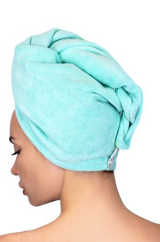 Sleek microfiber hair towel 2025