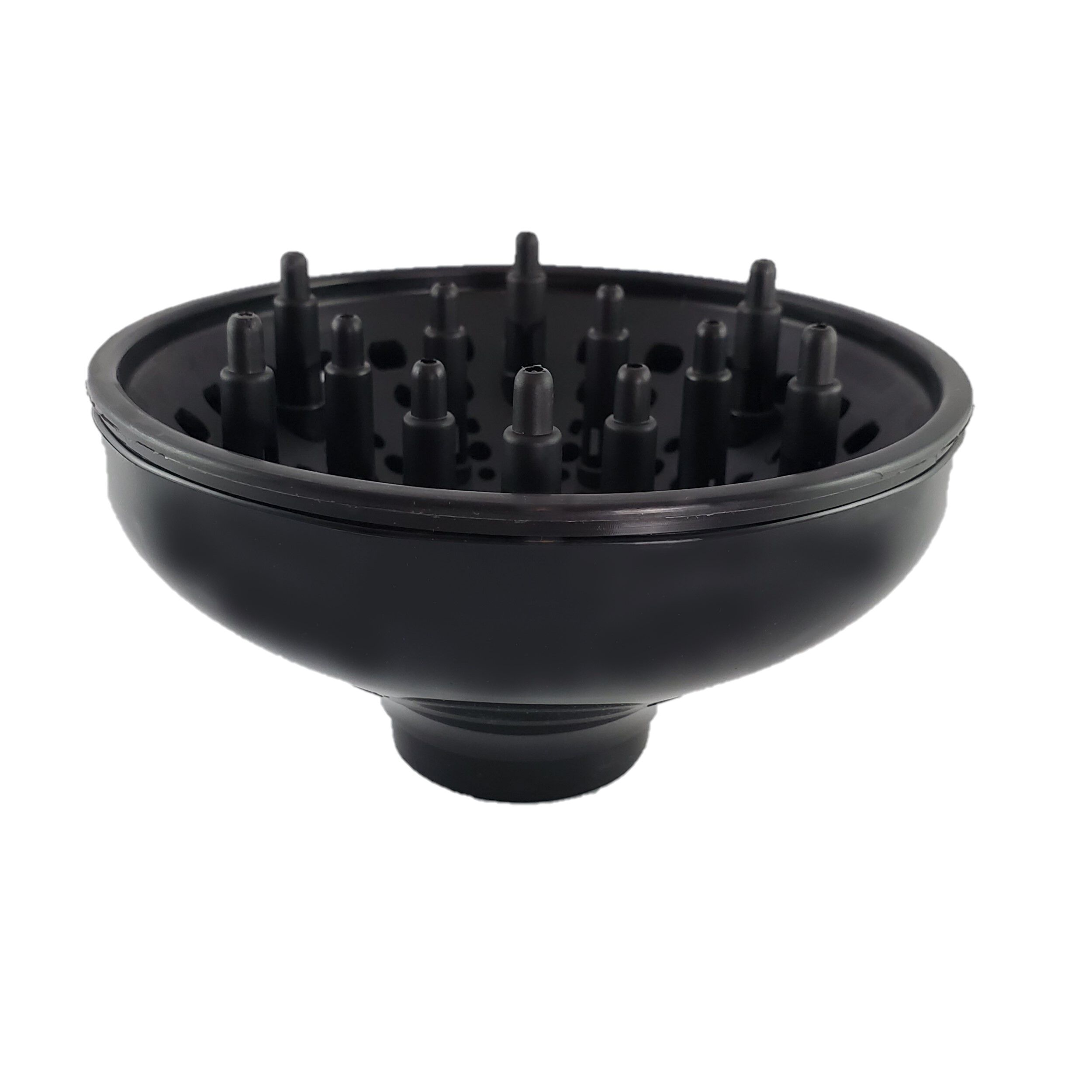 Hair Dryer Diffuser Attachment for Curly or Wavy Hair Black