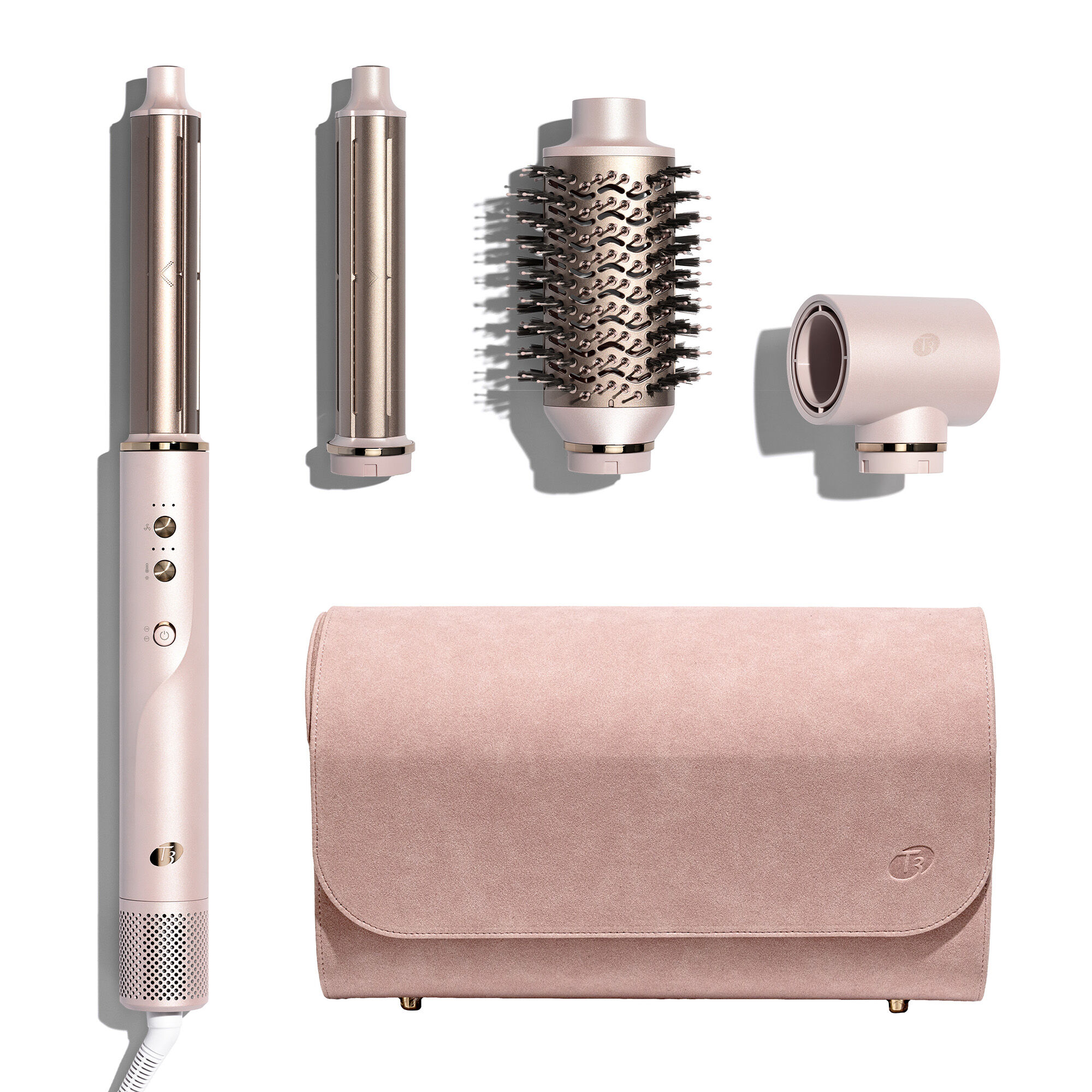 T3 Aire 360 Air Styler Blowout Kit Gift Set with Luxe Carrying Case