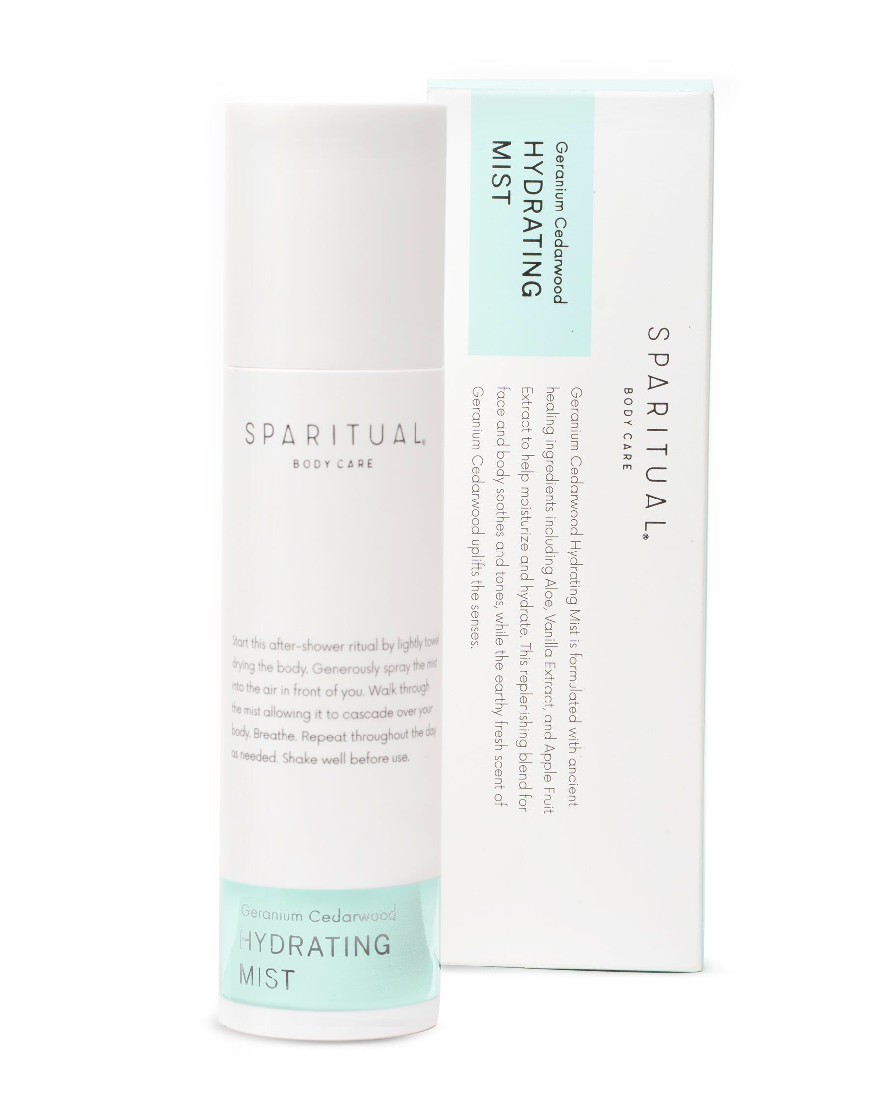 SPARITUAL Slow Beauty hydrating Mist