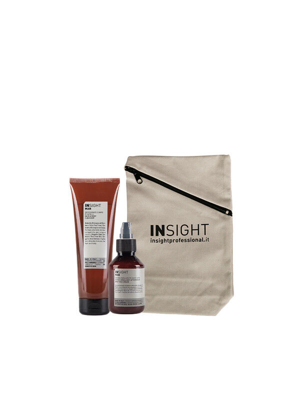 INSIGHT Professional Certified Organic Man Hair & Body Care Bundle