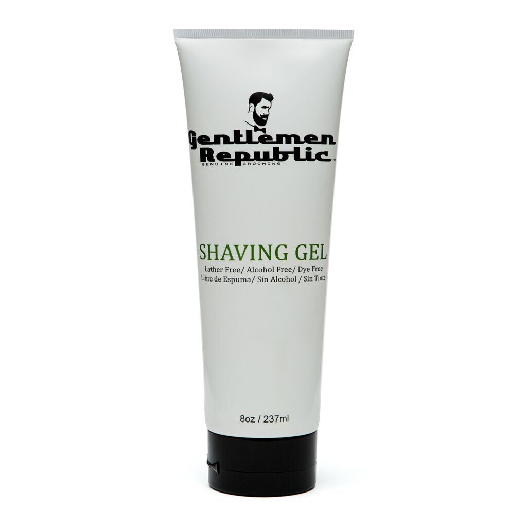 Gentlemen Republic Shaving Gel 100 Alcohol Free Lather and Dye