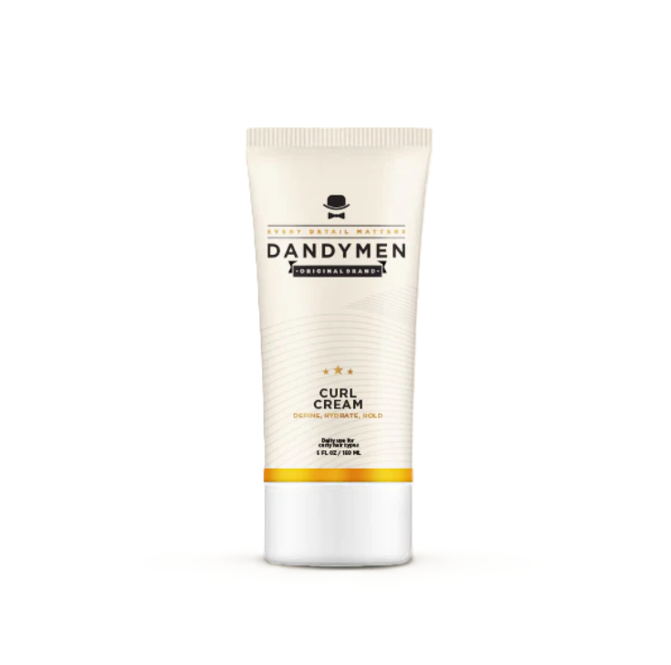 Dandymen Curl Cream 5oz Tobacco Vanilla
