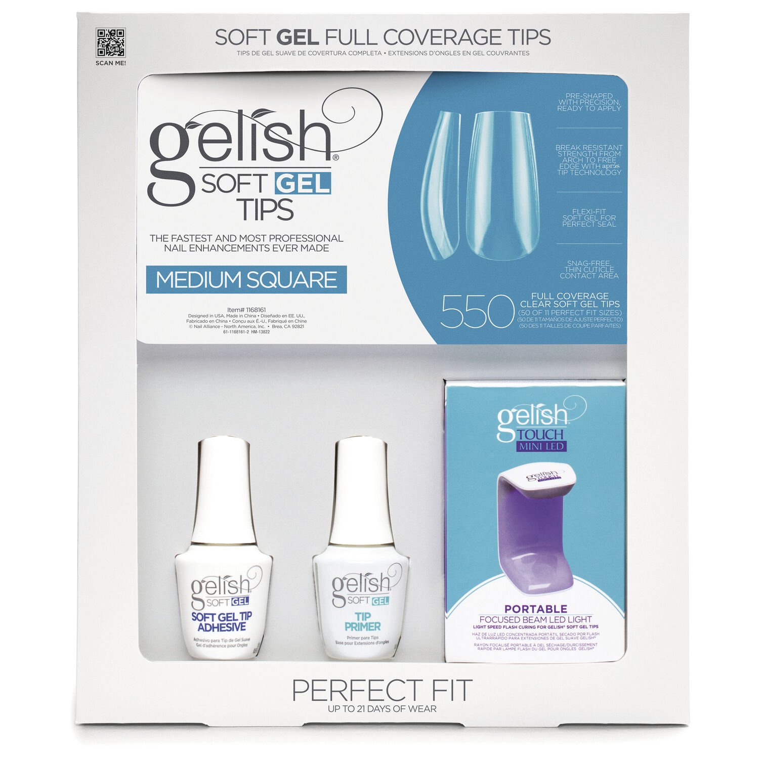 Soft Gel Kit - Square (550CT)