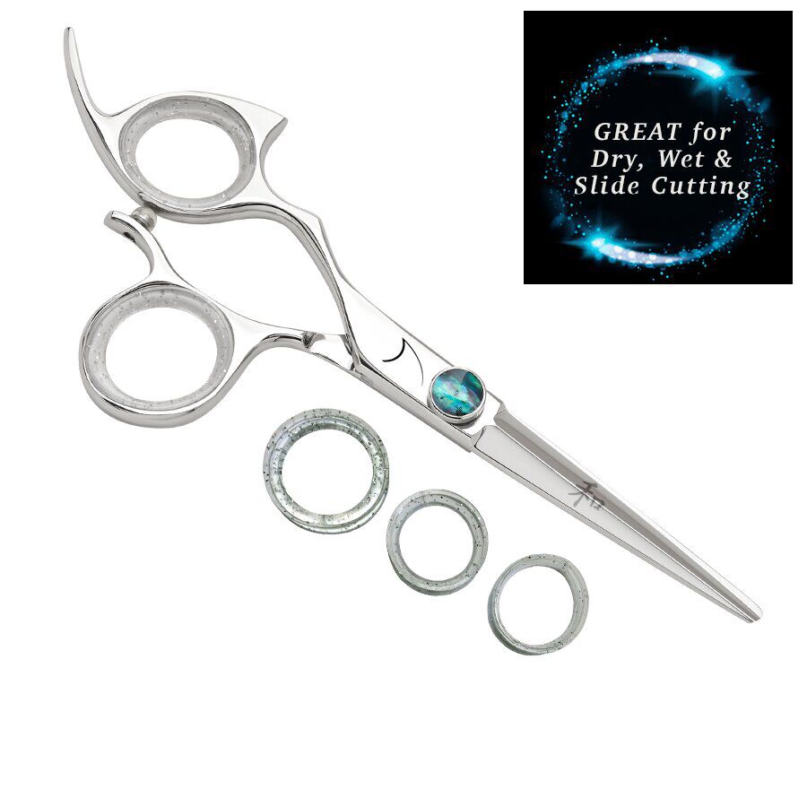 Shark Fin Shears Left Hand Monarch Non-Swivel Stainless Cutting Shear