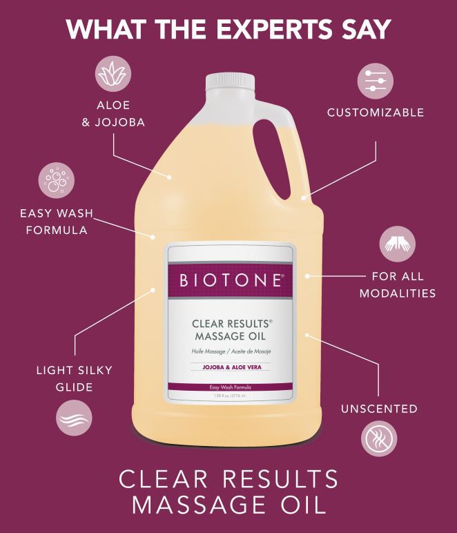 BIOTONE Clear Results Massage Oil SalonCentric