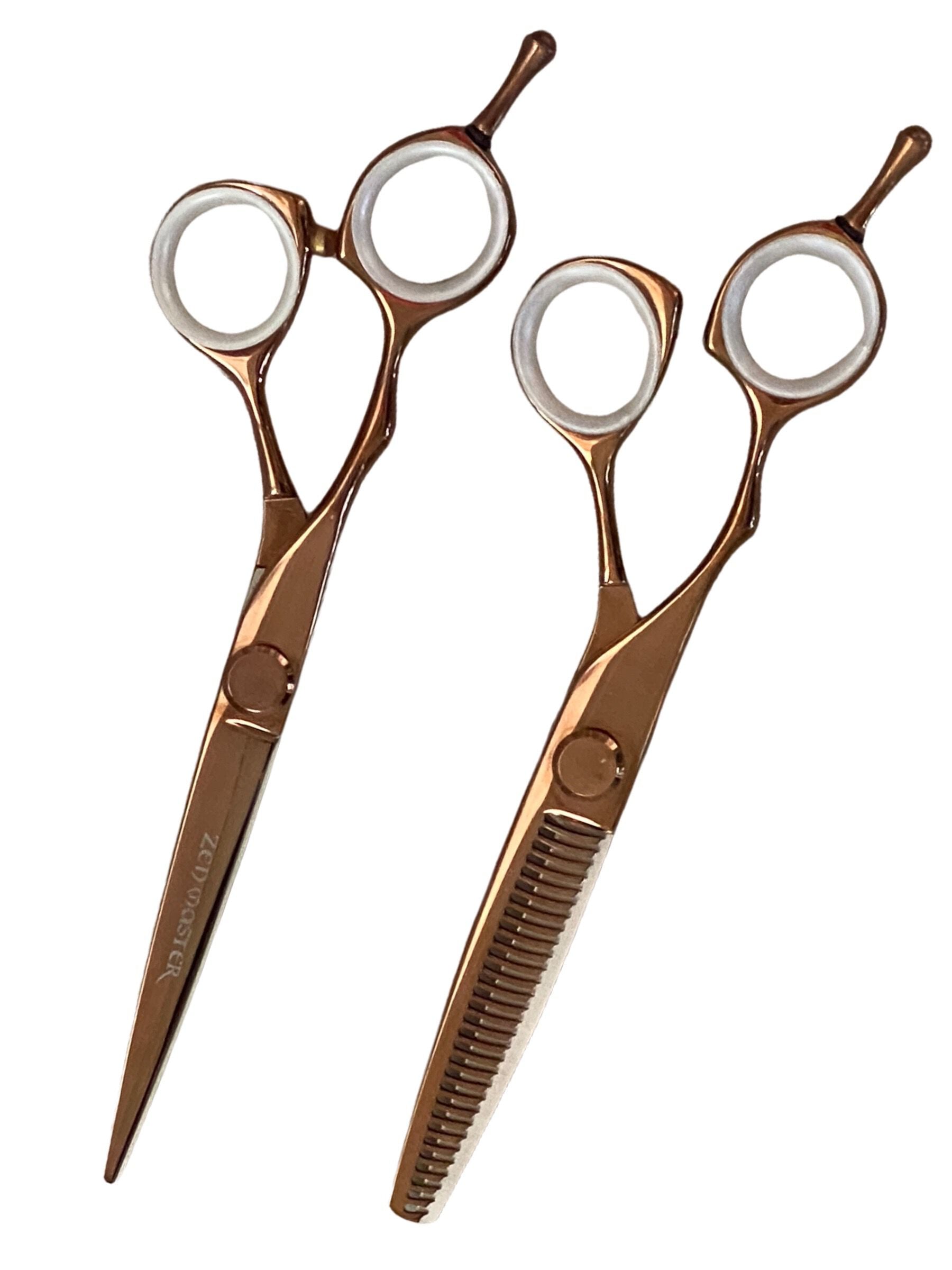 Zen Master Scissors Rose Gold Lefty Shear Set
