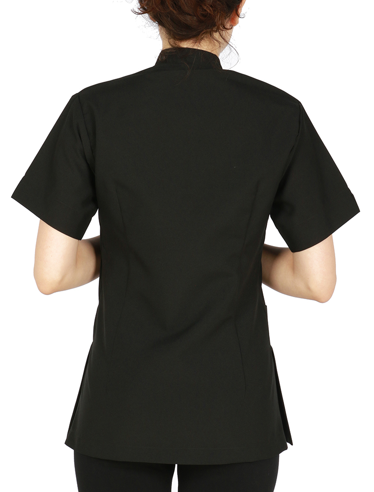 Stylist Jacket Smockers Nina Salon Smock, Stylist Jacket, Cosmetology Uniform, Black ...