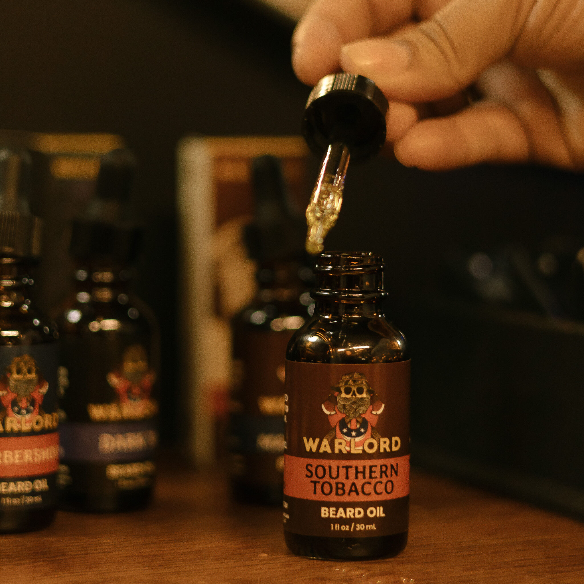 Warlord Southern Tobacco Beard Oil