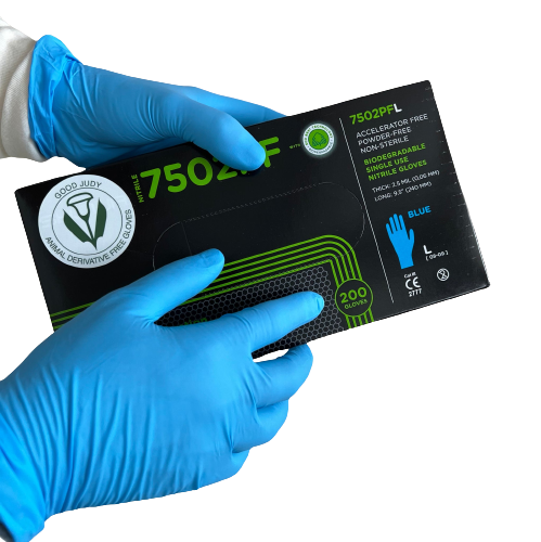 Good Judy Biodegradable AcceleratorFree Nitrile Gloves