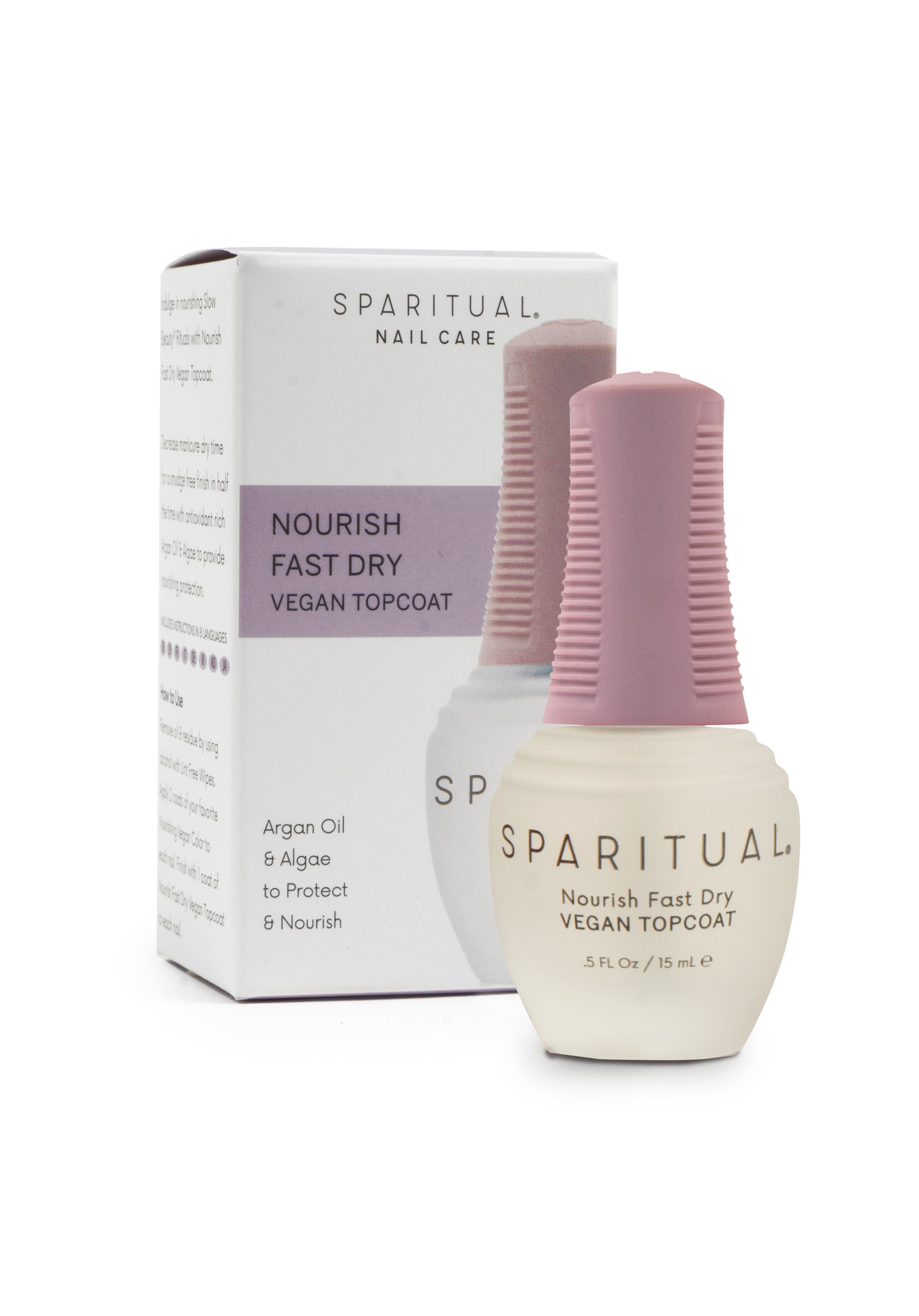 Slow Beauty Nourish Fast Dry Vegan Topcoat
