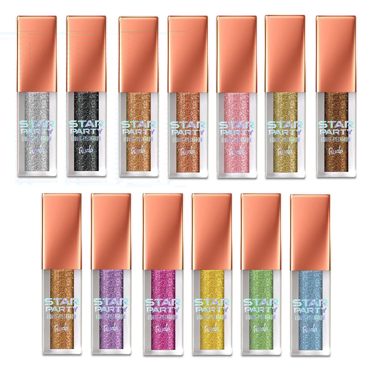 Star Party Liquid Glitter Eyeshadow - 13 Color SET