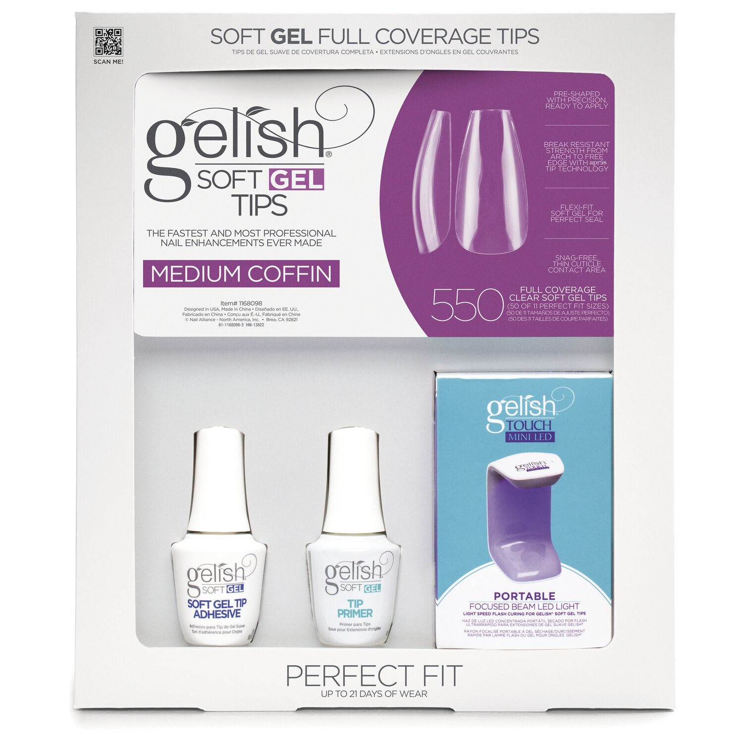 Soft Gel Kit - Coffin (550CT)