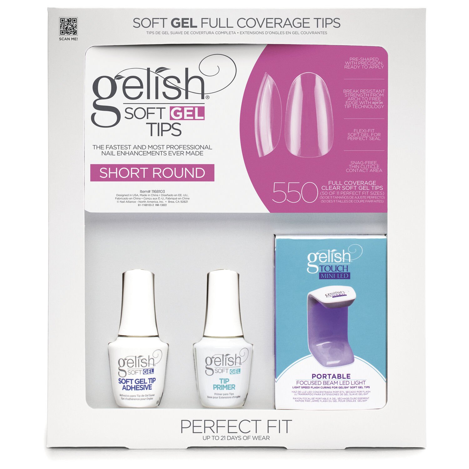 Soft Gel Kit - Round (550CT)