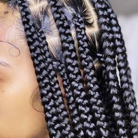 Knot - less Braids