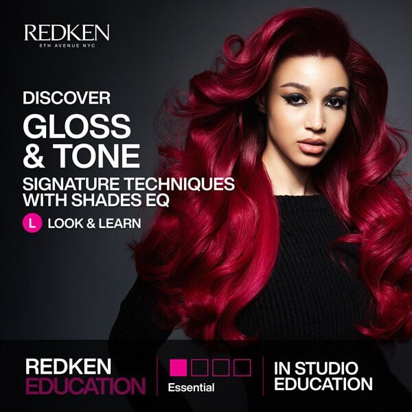 Redken Discover Signature Gloss & Tone Techniques with Redken Shades EQ