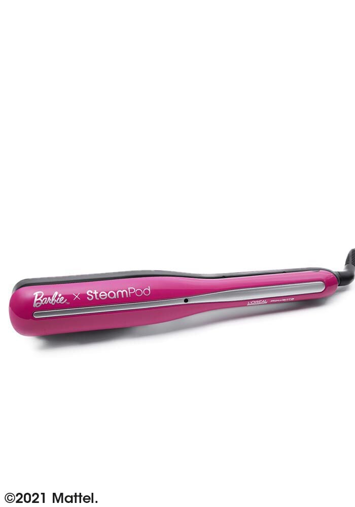 L Oreal Professionnel Limited Edition Barbie x Steampod Flat Iron Curling Iron