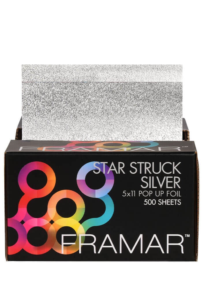 Framar Party Animal Pop Up Hair Foil, Aluminum Foil Sheets, Hair Foils For  Highlighting - 500 Foil Sheets