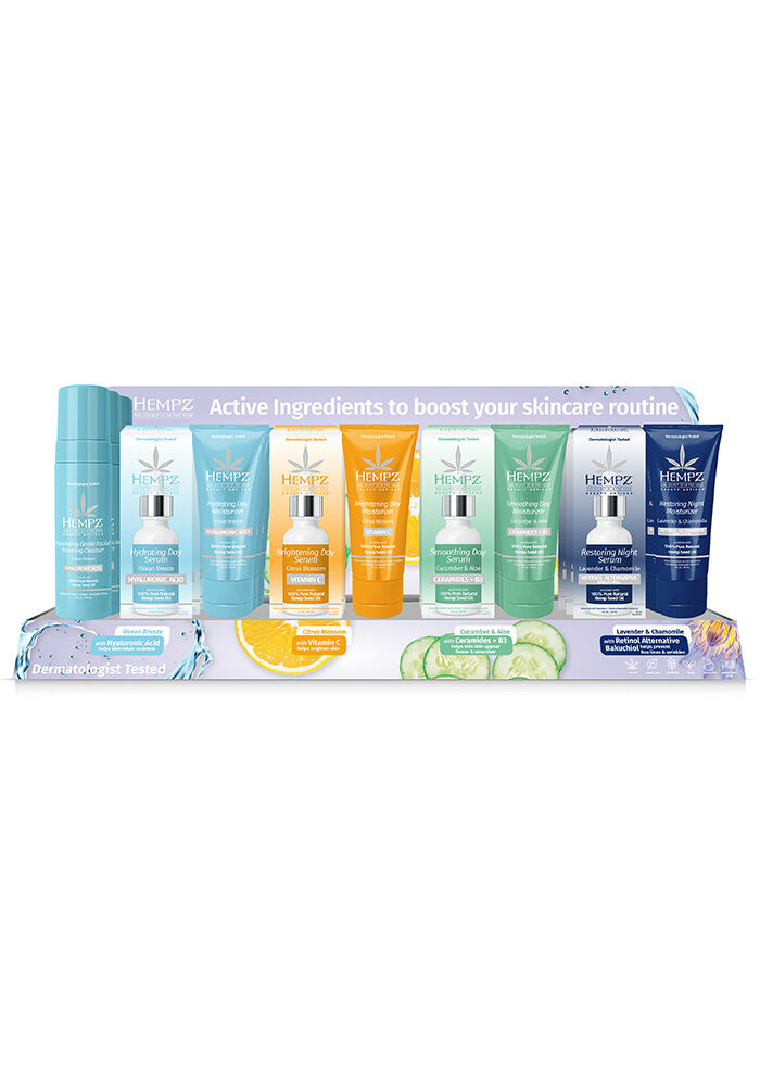 Hempz Fresh Face Display