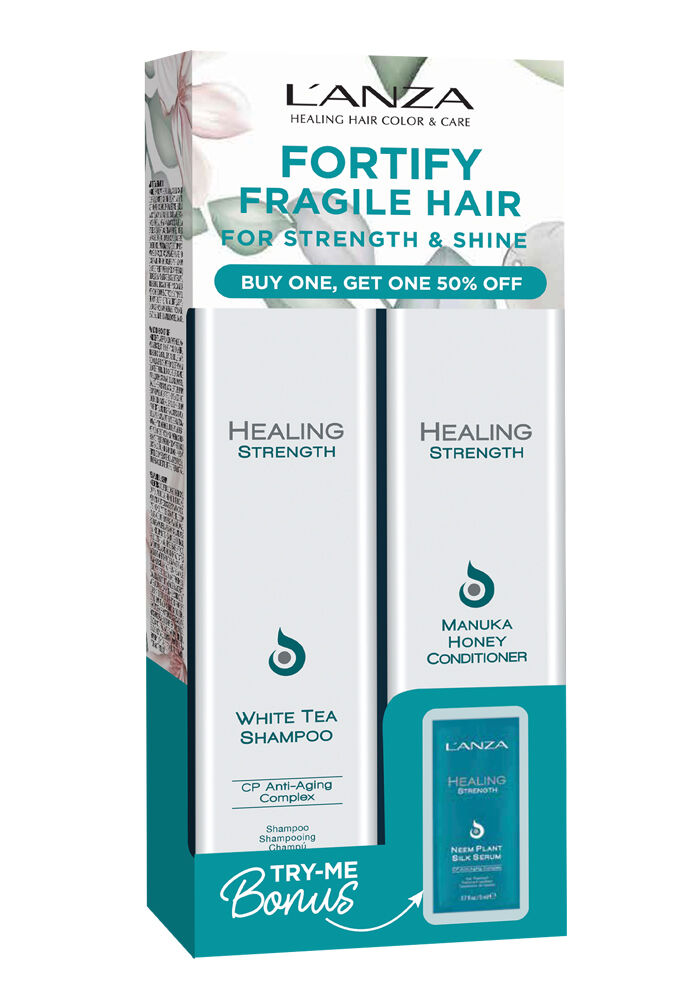 L'ANZA Healing Strength Shampoo & Conditioner Duo
