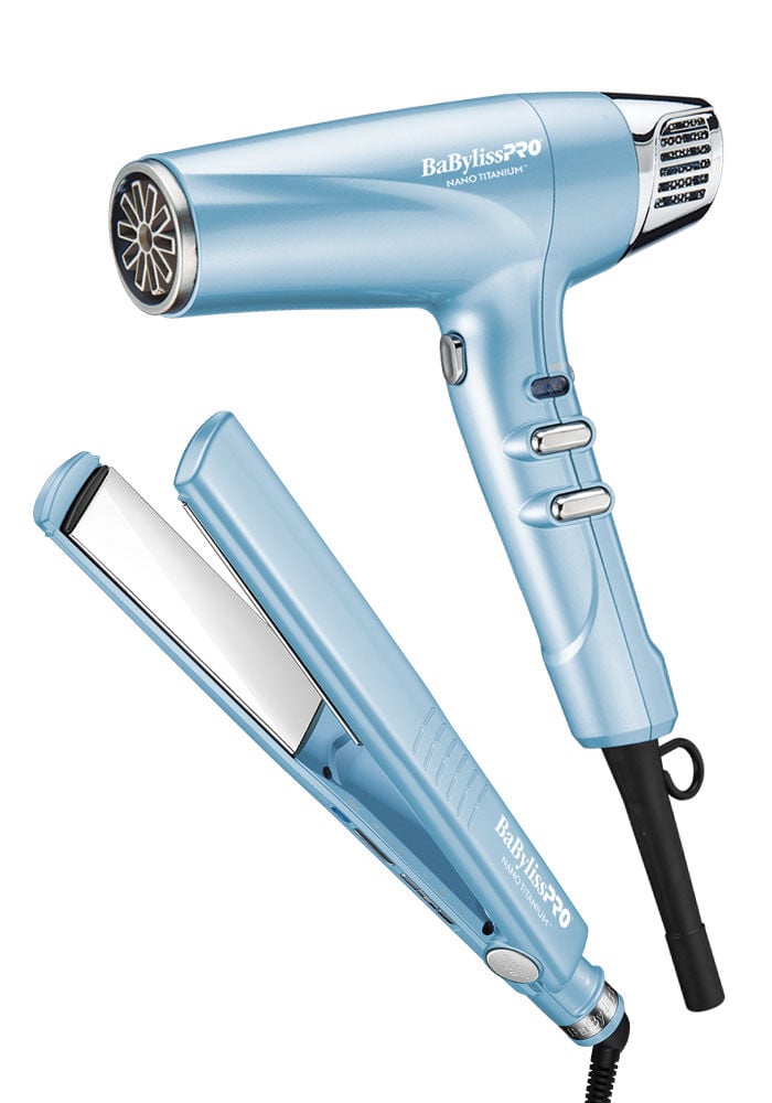BaBylissPRO Nano Titanium Dual Ionic Dryer Flat Iron