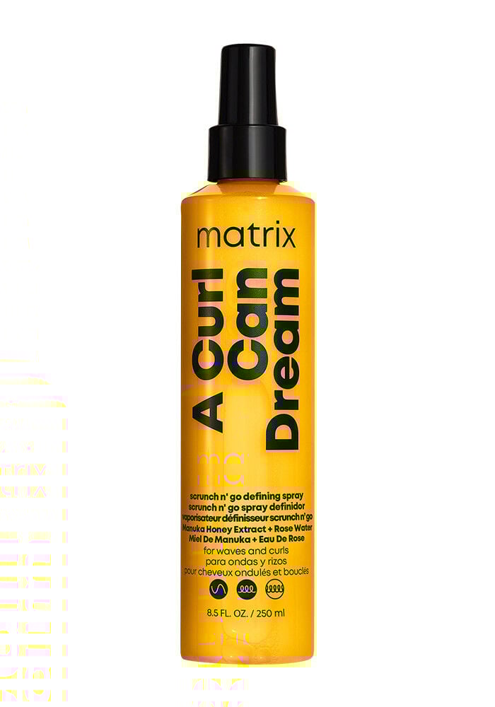 A Curl Can Dream Scrunch N' Go Defining Spray for Waves