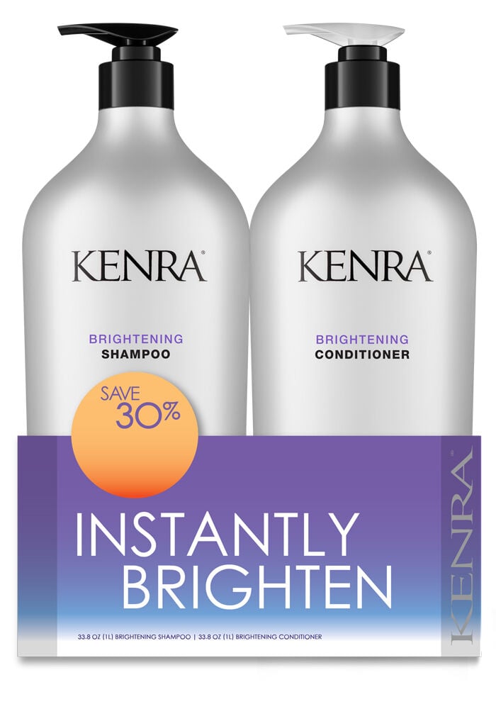 Kenra Professional Brightening Shampoo & Conditioner Liter Duo