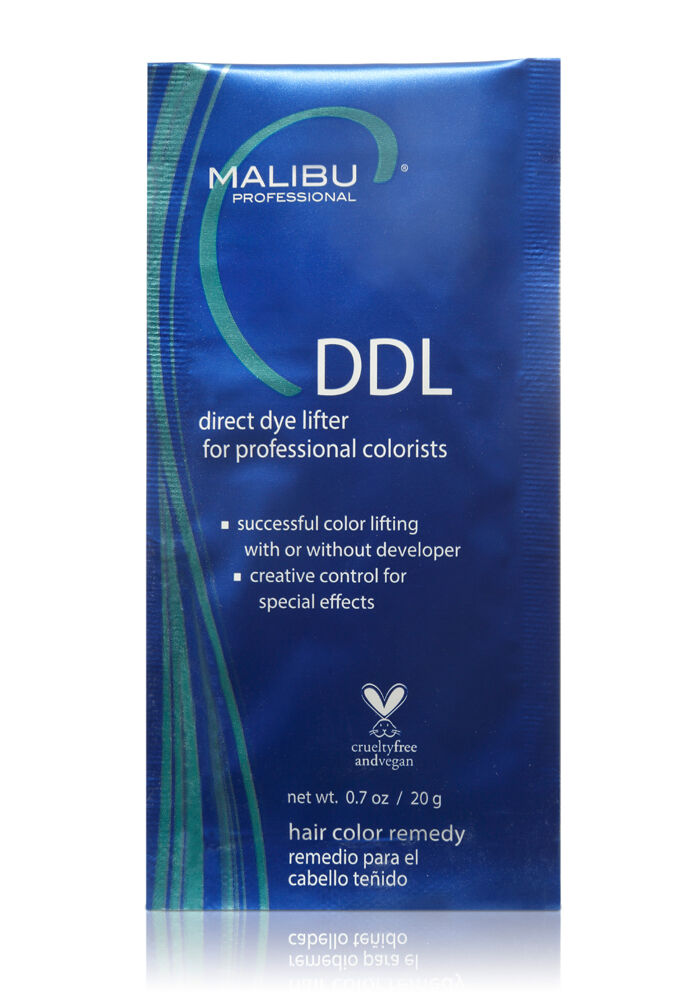 Malibu DDL C Direct Dye Lifter Per Coloristi Professionali - Rimozione Coloranti Diretti, Senza Ammoniaca, Confezione 20g - Vegano E Senza Crudeltà - Foto 3