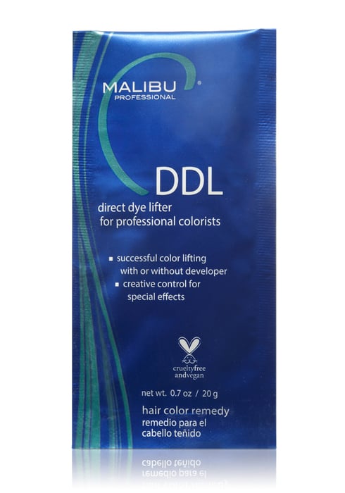 Malibu DDL C Direct Dye Lifter Per Coloristi Professionali - Rimozione Coloranti Diretti, Senza Ammoniaca, Confezione 20g - Vegano E Senza Crudeltà - Foto 3