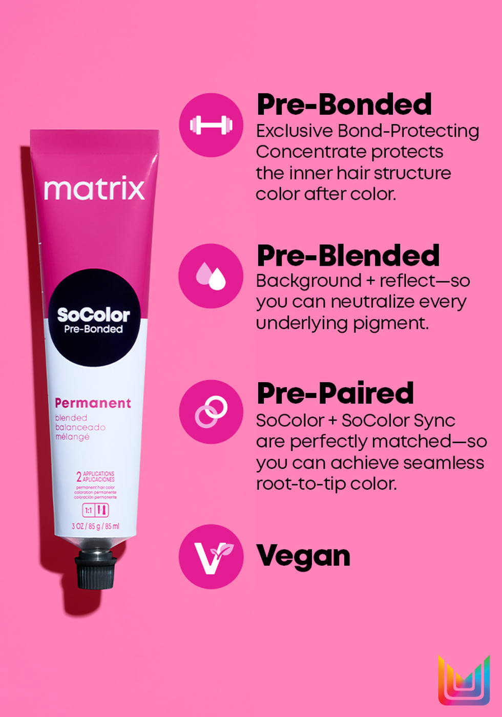 Matrix SoColor Pre-Bonded Permanent Hair Color