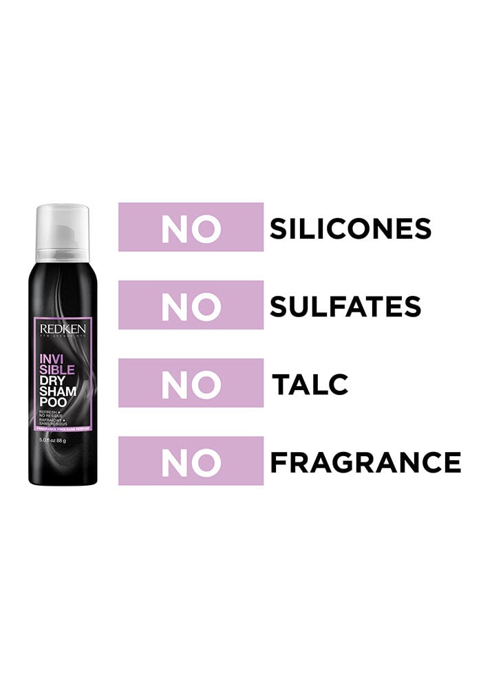 Redken Invisible Dry Shampoo No Residue, No Fragrance Dry Shampoo