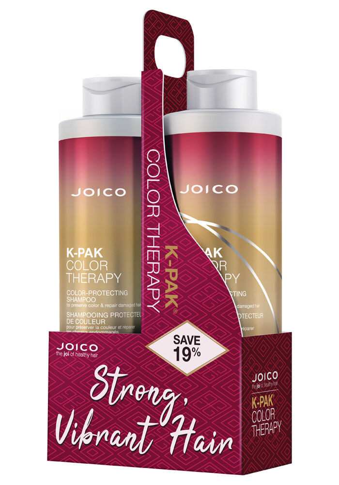 Joico K-Pak Color Therapy Duo- 1L Amazon.com: Joico K-pak color therapy shampoo & conditioner  main image 3