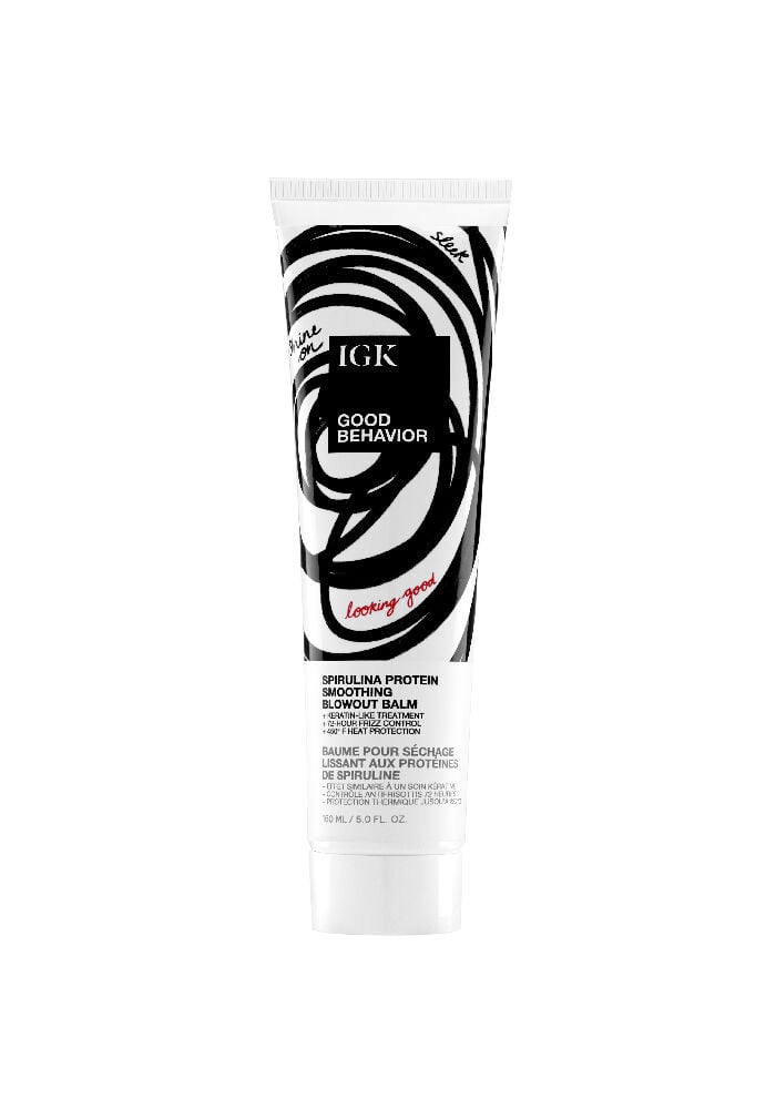 IGK Good Behavior Spirulina Protein Anti Frizz Smoothing Blowout Balm