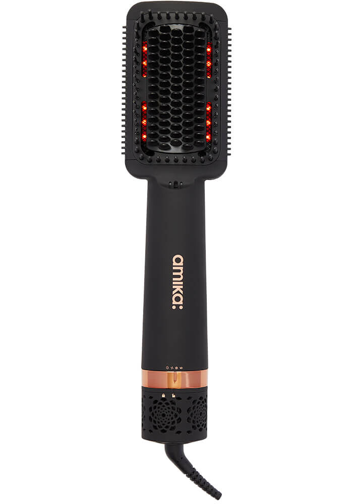 amika Double Agent 2 in 1 Blow Dryer Straightening Brush