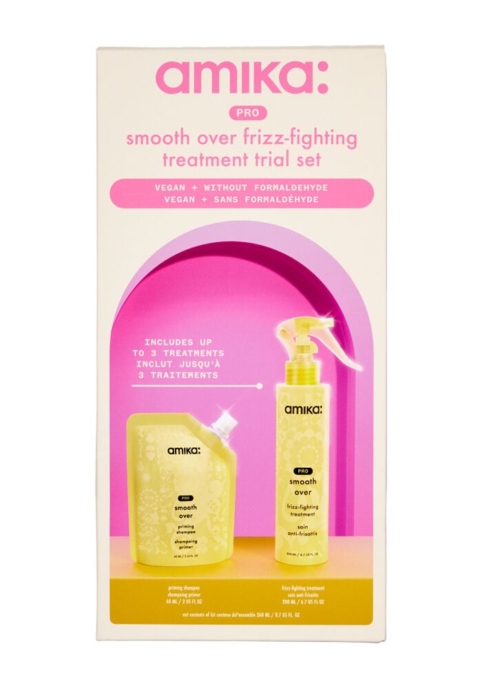 Frizz treatment salon shop