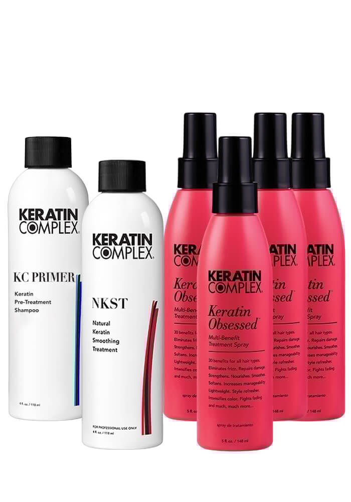 Keratin Complex NKST Natural Keratin Smoothing Treatment System Kit SalonCentric