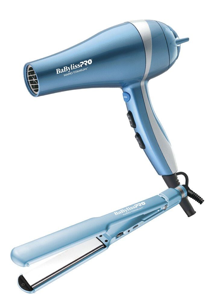 BaBylissPRO Nano Titanium Dryer Flat Iron
