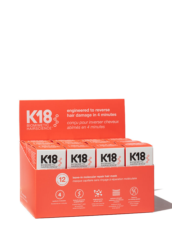 K18 Biomimetic Hairscience Leave-In Molecular Repair Mask POP