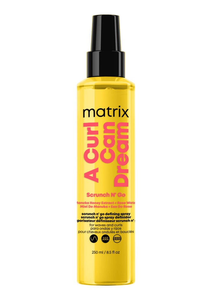 A Curl Can Dream Scrunch N' Go Defining Spray for Waves