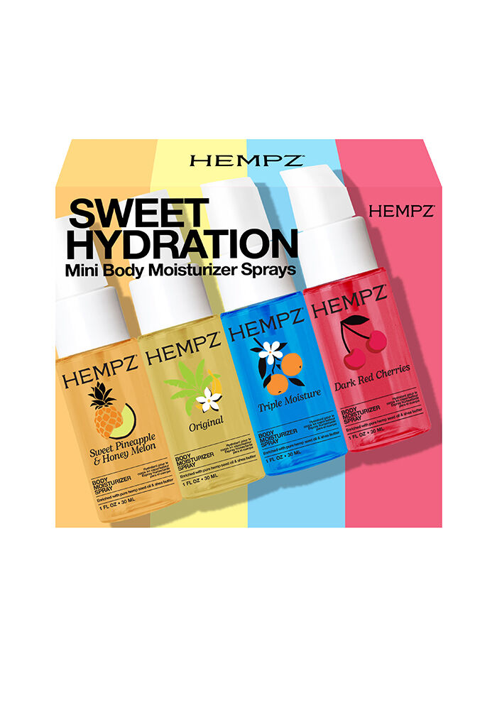 Hempz Sweet Hydration Mini Body Moisturizer Spray Kit