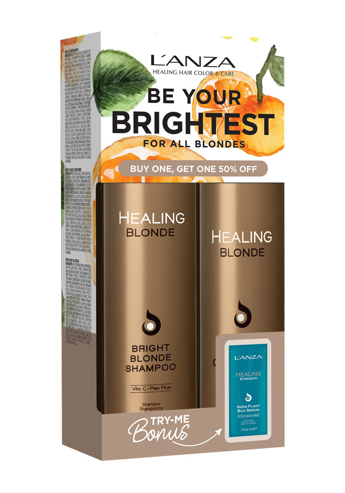 L'ANZA Healing Blonde Shampoo & Conditioner Duo