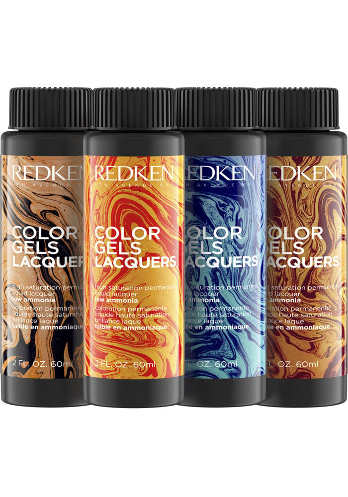 Color Gels Lacquers Permanent Liquid Color For Hair Color 2 oz.