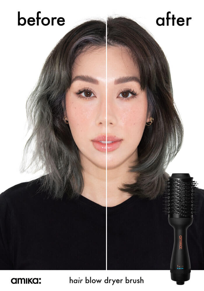 amika New & Improved Hair Blow Dryer Brush 2.0