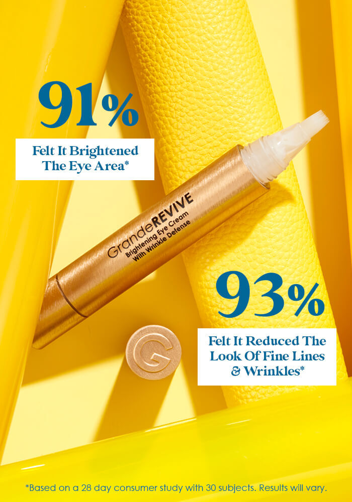 Grande Cosmetics GrandeREVIVE Brightening Eye Cream with Wrinkle Defense