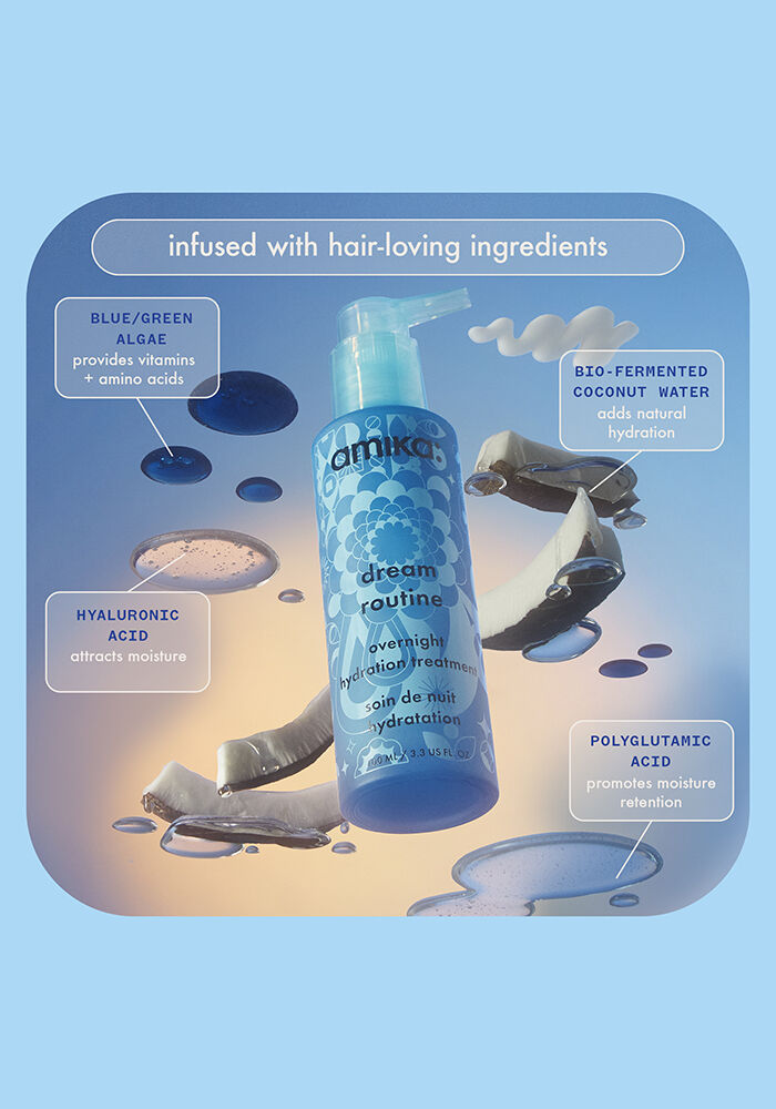 amika Dream Routine Overnight Hydrating Hair Mask