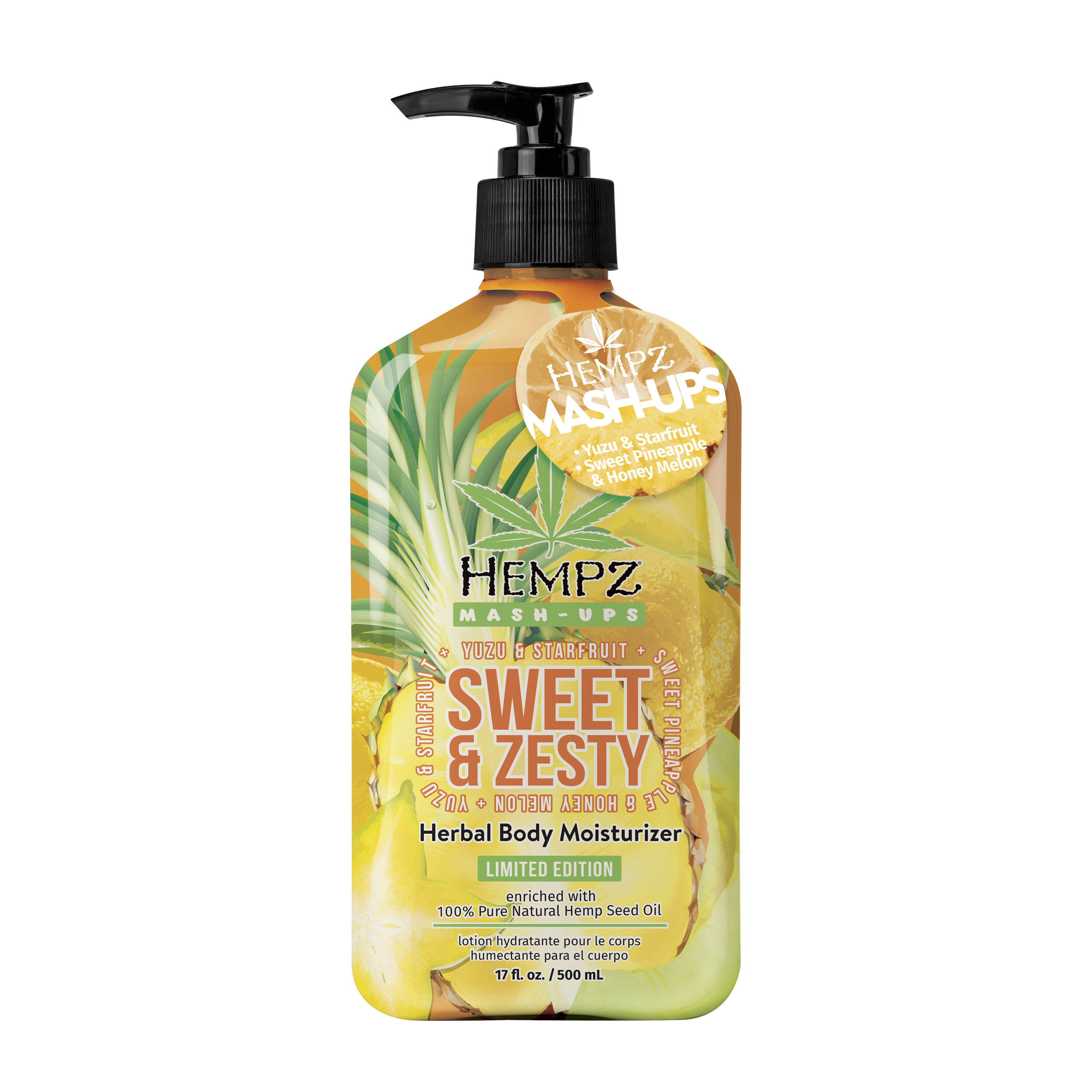Hempz Sweet & Zesty Herbal Body Moisturizer Mash-Ups - Limited Edition