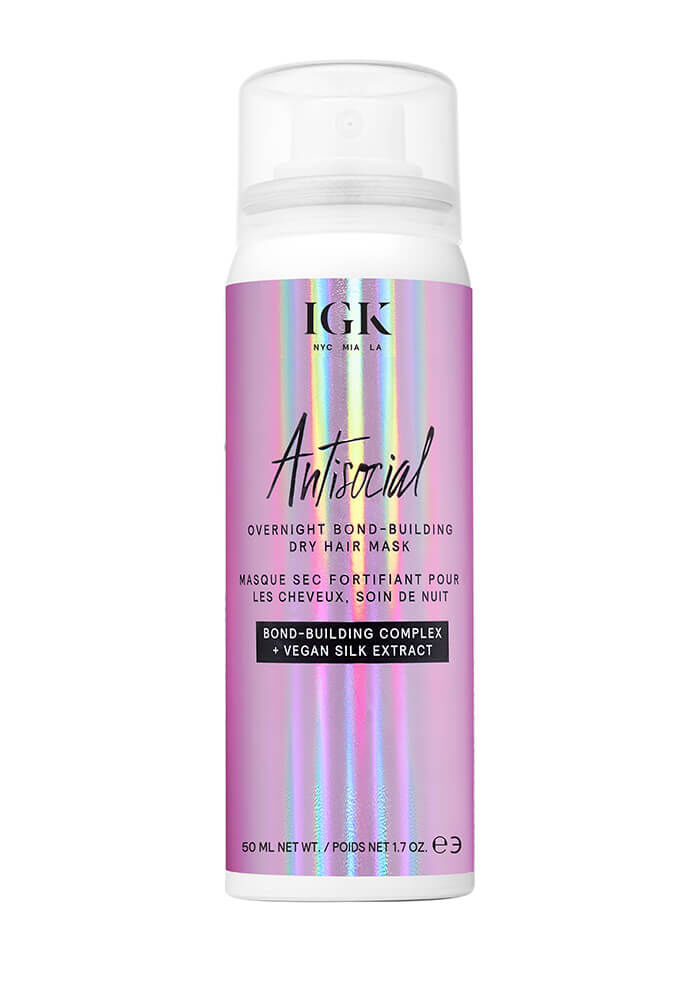 IGK Antisocial Overnight Bond Building Dry Hair Mask SalonCentric