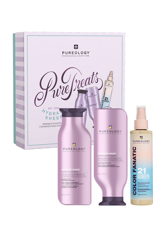 HolidayCollection2025｜Moisture set Pureology Hydrate Sheer Holiday Kit