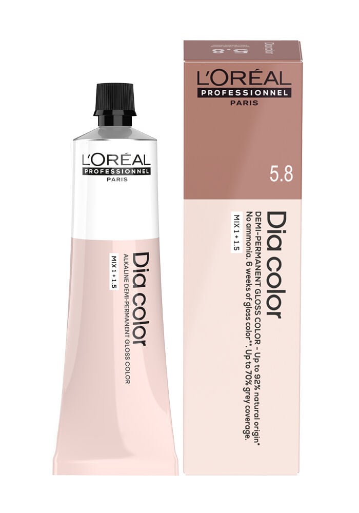 Dia color: Alkaline Demi-Permanent Haircolor