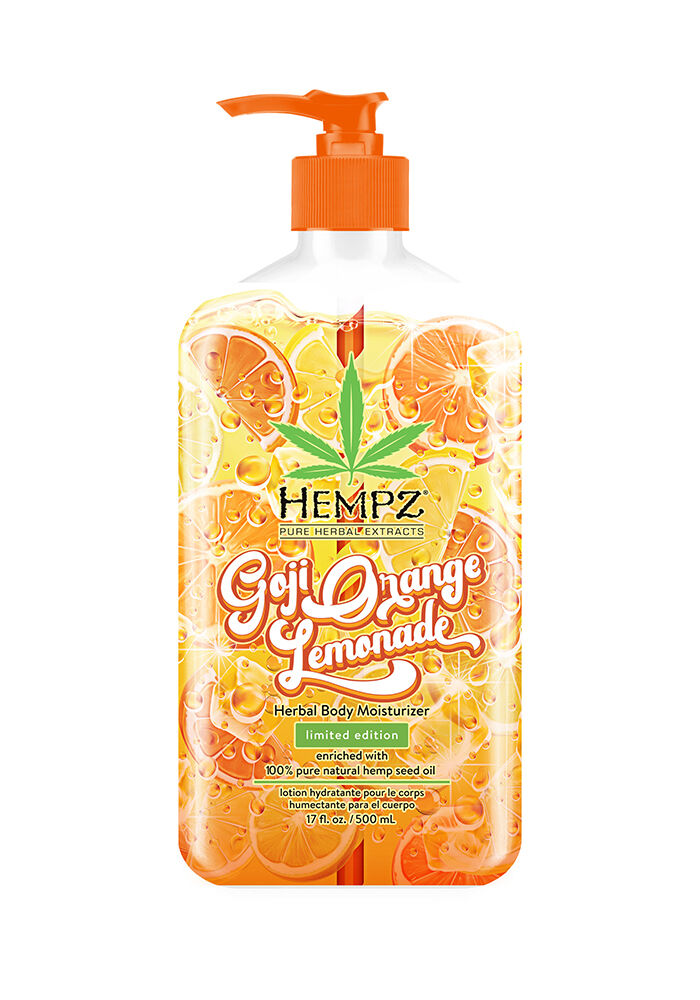 Hempz Limited Edition! Goji Orange Lemonade Herbal Body Moisturizer